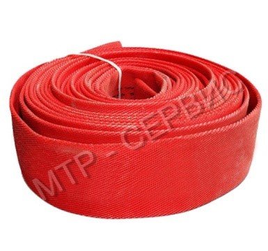 Рукав пожарный для техники латексированный РПМ (П) 150-1,2-УХЛ1 с головкой рукавной ГРА-150 А